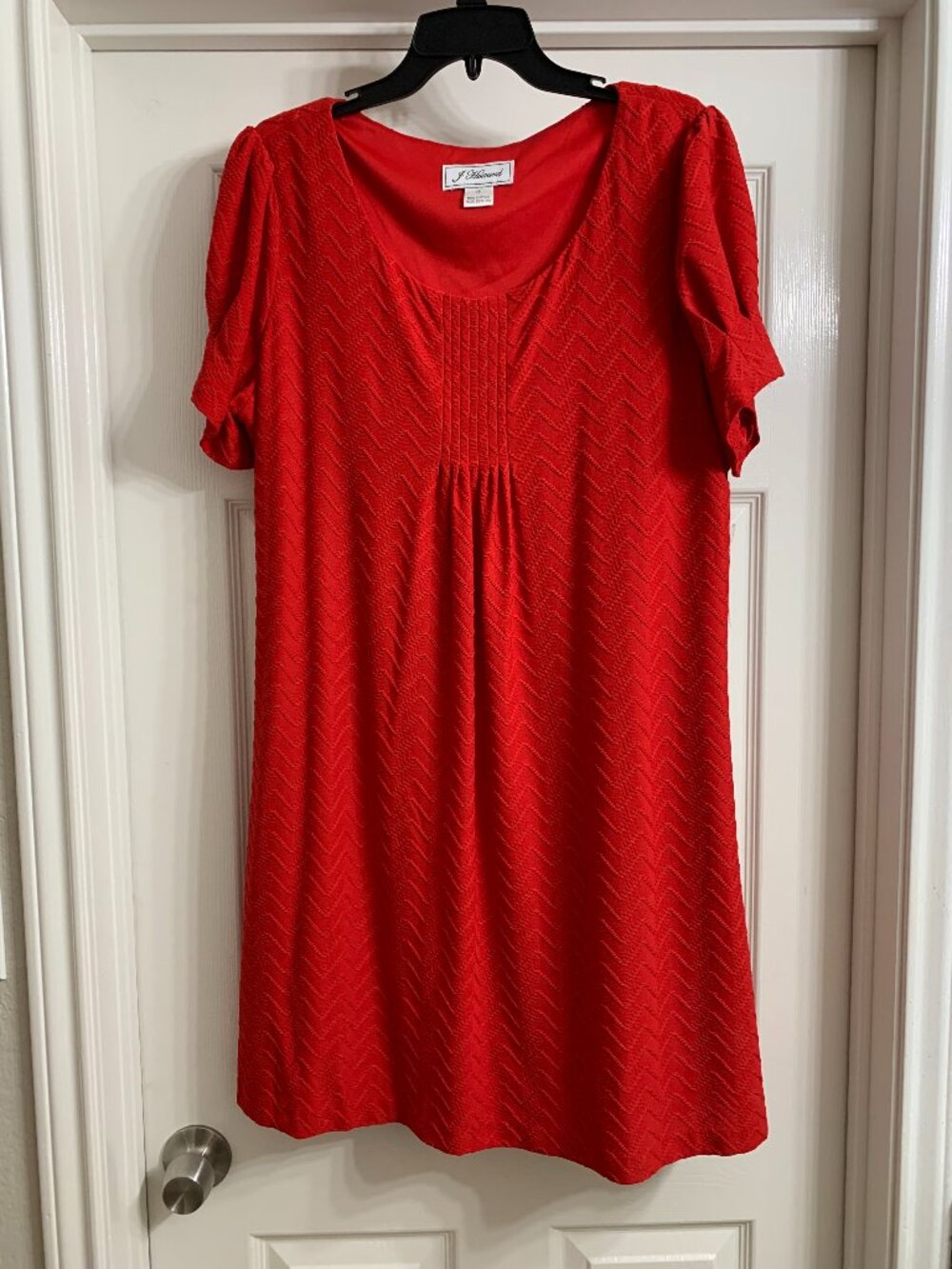 J Howard Brand Women's Red Dress, Size 18 (NWT)